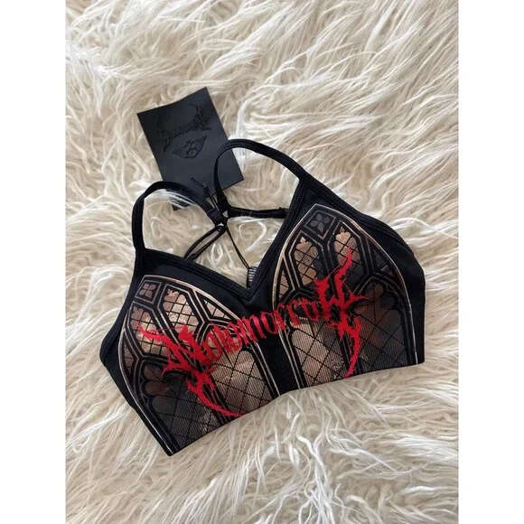 Civil Regime x No Tomorrow Kelly Seamless Sports Bra Sacrifice Size XS - Picture 3 of 8